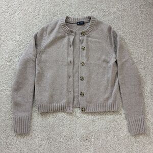 Gap cashsoft cropped cardigan small tall